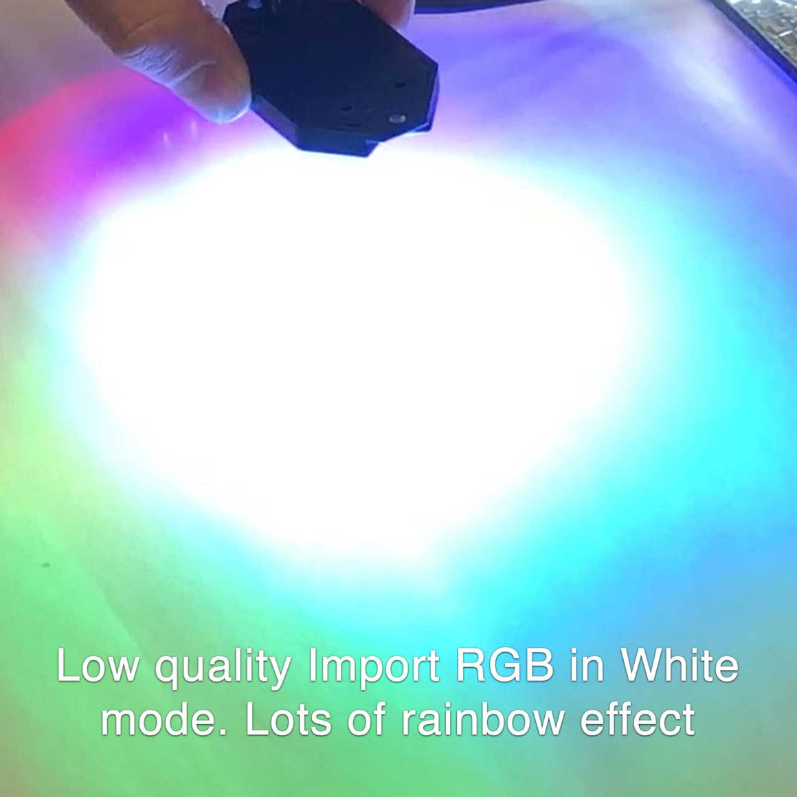 LUX Lighting Magnetic Rock Lights - MAX RGB Color Changing LED